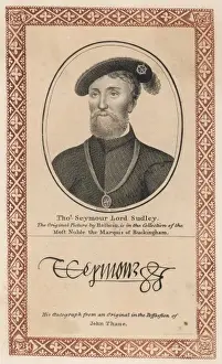 Tudor Era Politician Drucke: Thomas Seymour