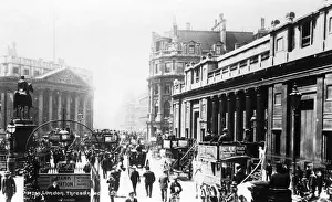 Threadneedle Street London Drucke: Threadneedle Street