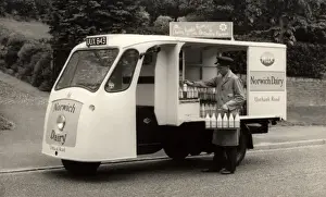 Dreirad Milchfahrt