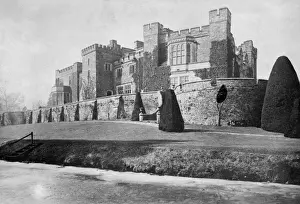 Drucke von Das Schloss Thurland in Lancashire (England), stammt aus dem Jahr 1402 und geht auf Sir Thomas Tunstall zurück, der von König Heinrich V Schlacht Von Agincourt Drucke: Schloss Thurland