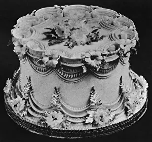 Eines-Tier-Weddingkuchen