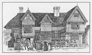Timber Framed Buildings UK Drucke: A Timber-Framed House