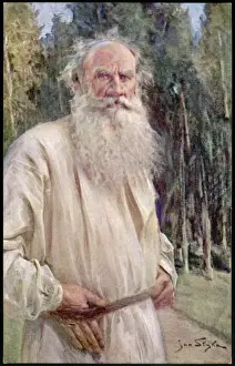 Classic Literature Art Prints Drucke: Tolstoy / Styka