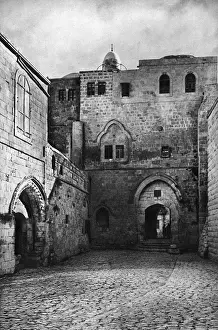 Middle East Cityscape Drucke: Tomb of David, Jerusalem