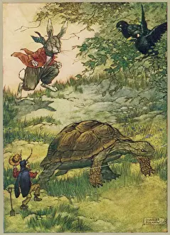 Drucke von Der Hasen und die Eidechse Datum: 1912 Hase Drucke: Eichhörnchen und Läufer