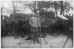 Military Band Performance Drucke: A Toscanini / Aug 1917