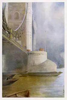 Historic Tower Bridge Image Drucke: Tower Bridge 1914
