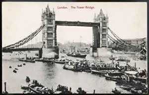 Iconic London Landmarks Photo Drucke: Tower Bridge / Opening 94