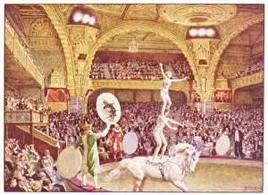 Blackpool Tourist Attractions Drucke: Tower Circus / Blackpool