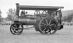 Vintage Traction Engines Drucke: Traction engine