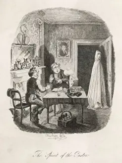 Ghostly Apparition Art Drucke: Traditional Ghost