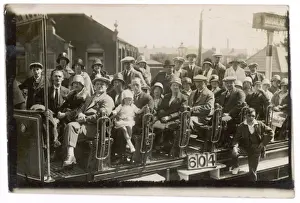 Lancashire Tourist Attractions Drucke: Tram at Blackpool