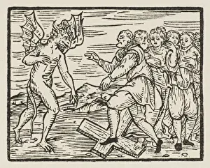 Witchcraft Rituals Drucke: Trampling Crucifix