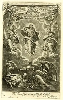 New Testament Paintings Drucke: The Transfiguration of Christ