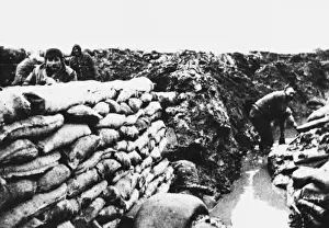 Great War Soldier Portraits Drucke: In the trenches 1915