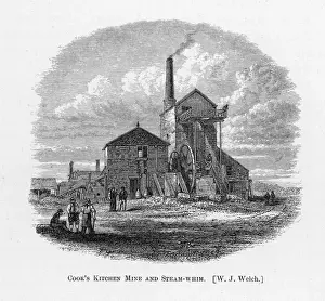 Industrial Heritage Cornwall Drucke: Trevithicks Steam-Whim