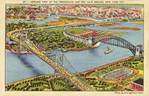 Triborough- und Hells-Gate-Bridge, New York City