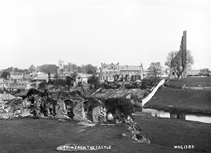 Early 1900s Irish Images Drucke: Trim from the Castle