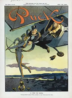 Puck Magazine Cartoons Online Drucke: A trip to Diana