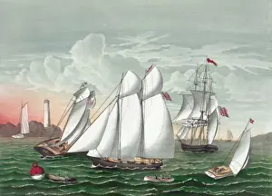 Harbour Scene Drucke: A trip down the harbour