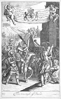Bible Illustrations Online Drucke: The triumph of David