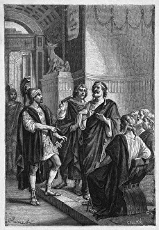 Ancient Rome Politics Drucke: Triumvirate Quarrel