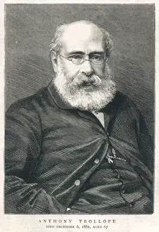 Famous English Writers Drucke: TROLLOPE / 1882