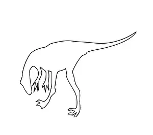 Mesozoic Era Illustrations Drucke: Troodon