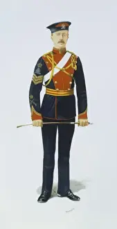 Drucke von Ein Hauptsergeant der 9 Oberstabsfeldwebel Drucke: Hauptfeldwebel Trupp - 9.Lancer