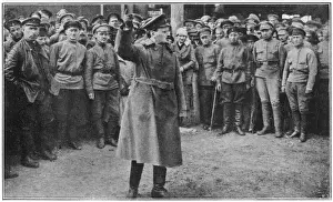 Russische Staatsoberhäupter Drucke: Trotzki im Jahr 1920