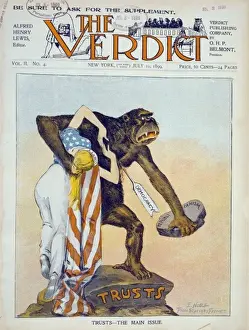 Lady Liberty Image Drucke: Trusts - the main issue