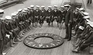 TS Arethusa - Kompassanweisung