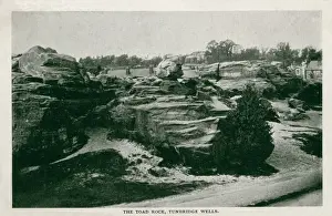 Kent Landscape Photography Drucke: Tunbridge Wells, Toad Rock