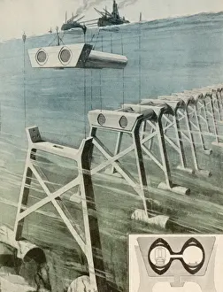 Channel Tunnel History Drucke: Tunnels / Channel