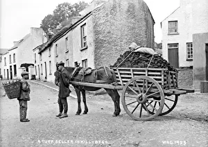 Ein Rasenverkäufer aus Killybegs