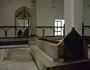 Turkish History Drucke: Turkey. Bursa. Muradiye Complex. Mausoleum of Sultan Murad I