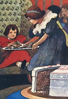 Traditional Christmas Cake Drucke: Twelfth Cake