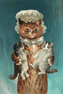 Zwillinge von Louis Wain