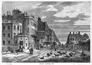 Oxford Street History Drucke: Tyburn Turnpike