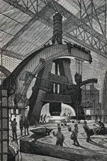 Architecture Drawing Drucke: Type of hammer. Illustration from Dictionary