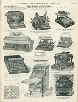 Schreibtische von 1909
