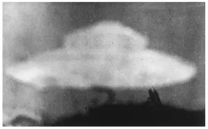 Lancashire Drucke: DARBISHIRE UFO FAKe