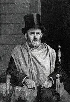 US President History Drucke: Ulyssess Grant / Top Hat