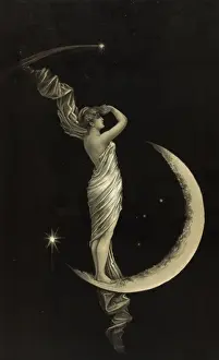 Vintage Astronomy Prints Drucke: The universal favorite