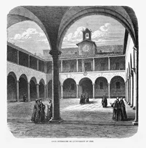 Historic University Buildings Drucke: University of Pisa