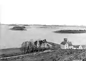 Drucke von Oberer See Erne von der Gegend Knockninney Hill, Co Fermanagh Drucke: Oberer See Erne von der Gegend um den Knockninney-Hügel im County Fermanagh