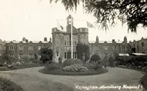 Rutland Drucke: Krankenhaus der Royal Air Force Uppington in Rutland