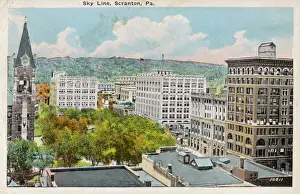 Old America Photography Drucke: USA / Scranton 1930