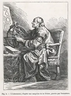 Historical Science Instruments Drucke: Using Armillary Sphere