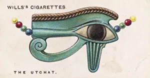 Ägyptische Artefakte Drucke: Der Utchet-Talisman